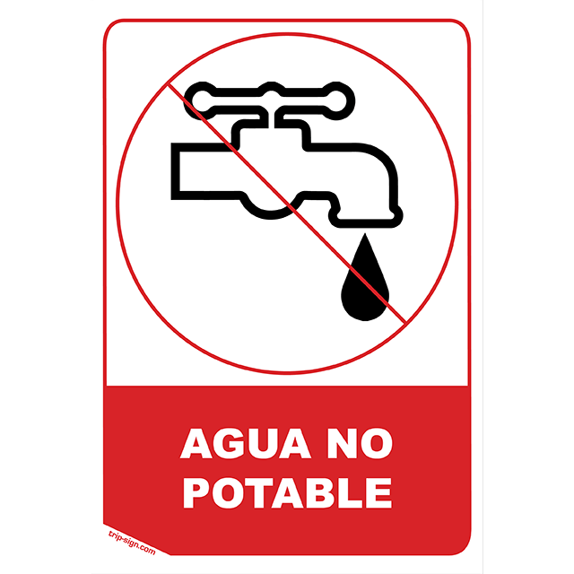 AGUA NO POTABLE