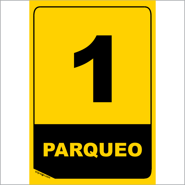 NUMERO PARQUEADERO 1