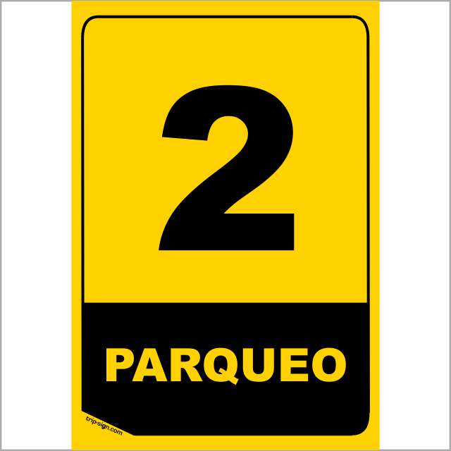 NUMERO PARQUEADERO 2